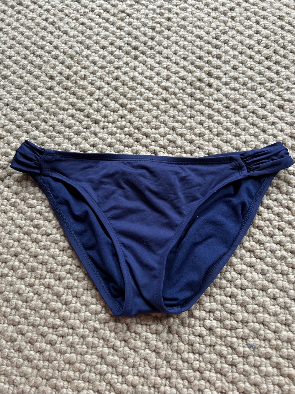 Missing Women's Navy Bikini Bottoms - Classic Swim Brief